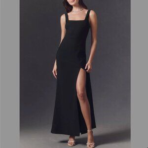 BHLDN Blake Square-Neck Stretch Crepe Maxi Dress #2 BHLDN Blake Square-Neck Stre